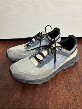 On Cloud Shoes CLOUDVISTA Trail Running Sneaker Alloy Black Size 10